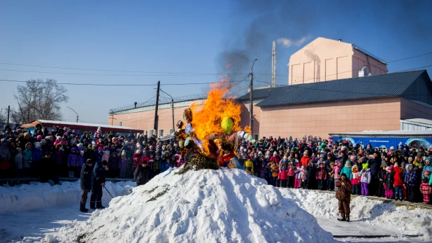 Масленица в Барнауле. 2018.