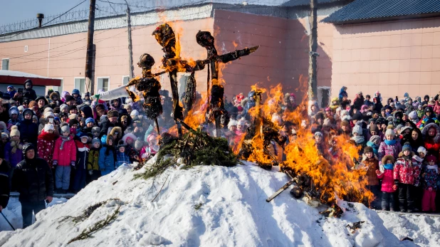 Масленица в Барнауле. 2018.