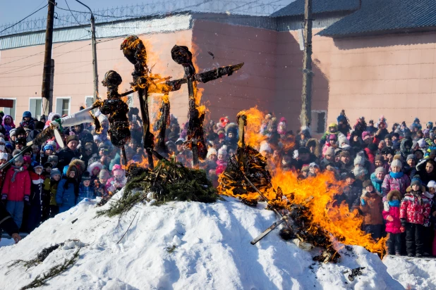 Масленица в Барнауле. 2018.