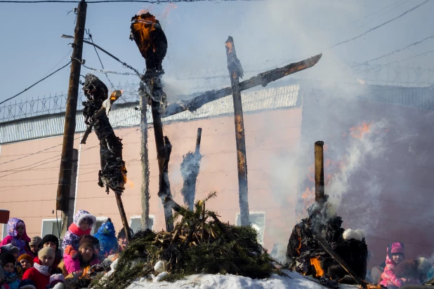 Масленица в Барнауле. 2018.