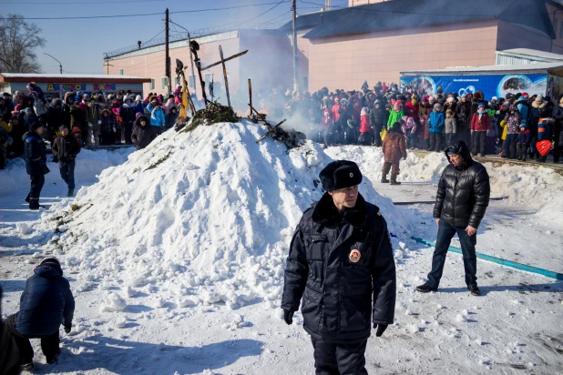 Масленица в Барнауле. 2018.