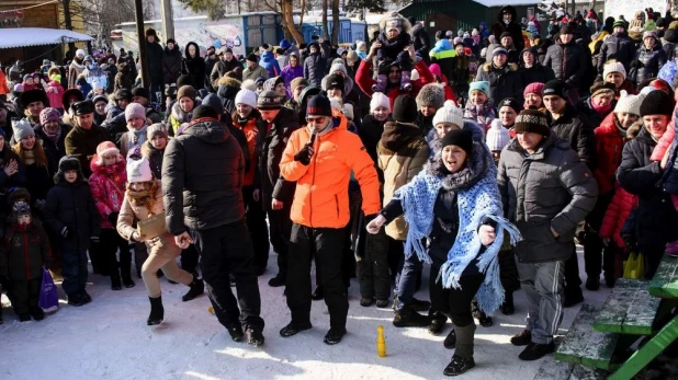 Как прошла Масленица в парке "Лесная сказка"