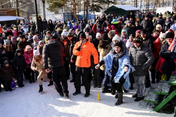 Как прошла Масленица в парке "Лесная сказка"