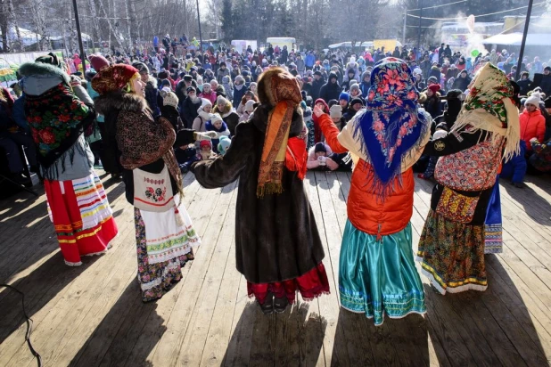 Как прошла Масленица в парке "Лесная сказка"