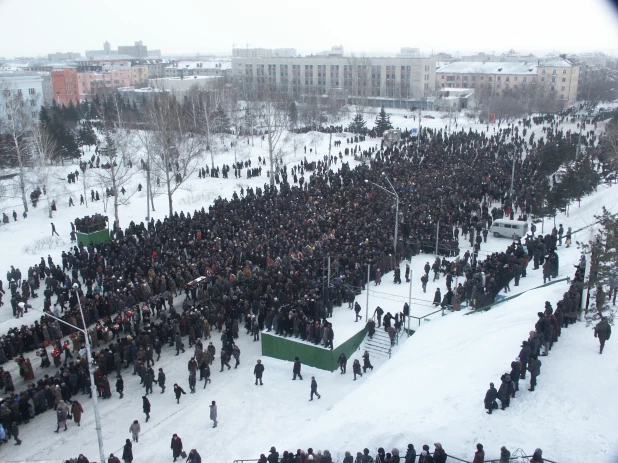 Похороны Владимира Баварина.