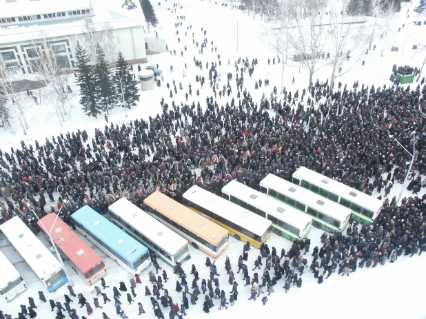 Похороны Владимира Баварина.