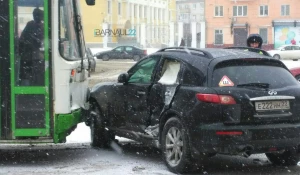 ДТП на площади Октября