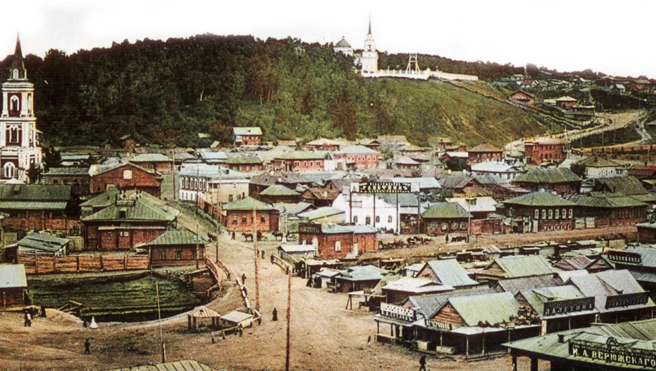 Дореволюционный Барнаул.