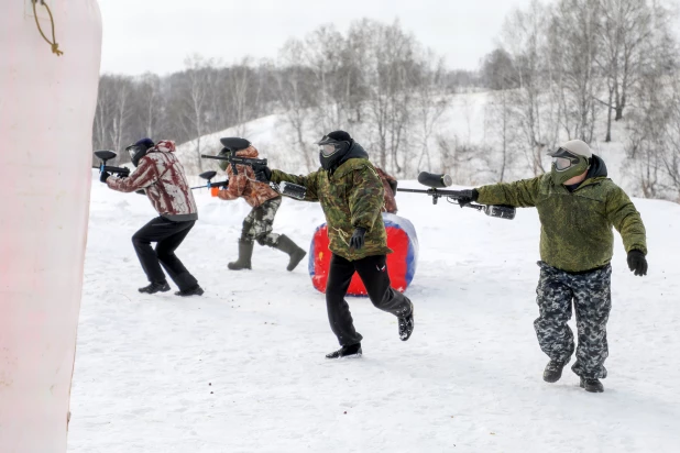 Турнир по пейнтболу.