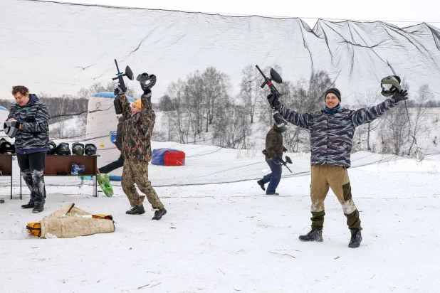 Турнир по пейнтболу.