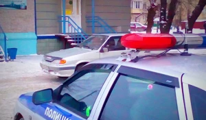 Задержание водителя в Барнауле.