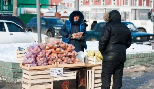 Уличная торговля.