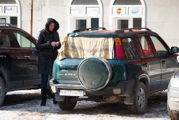 Последний день зимы в Барнауле.