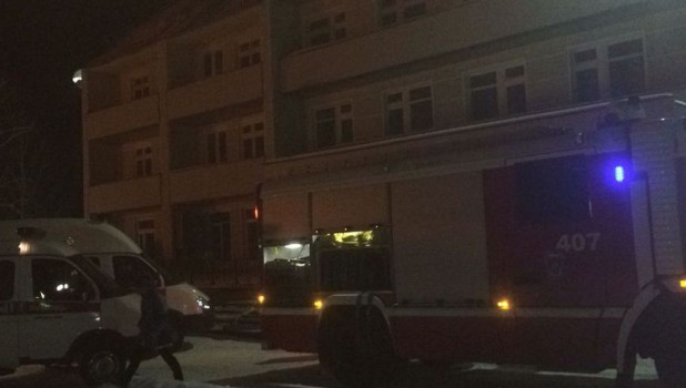 При пожаре в алтайском санатории погиб пациент.