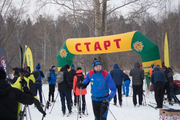 Алтайский лыжный марафон в с. Черемное