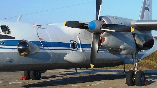 Ан-26, левый борт.