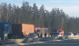 ДТП с участием автобуса.