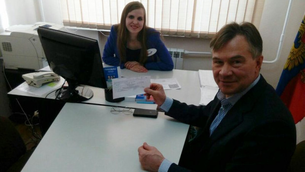 Александр Терентьев воспользуется новым способом голосования.