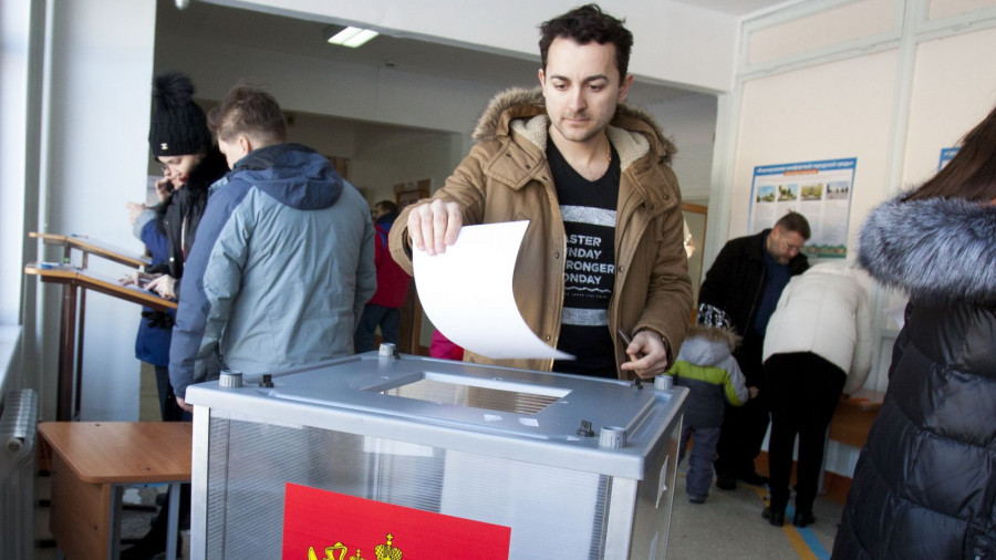 Выборы президента 2018 в Барнауле.
