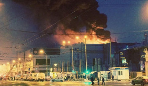 Пожар в кемеровском торговом центре "Зимняя вишня".