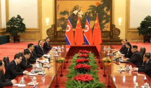 Переговоры лидеров КНДР и КНР.