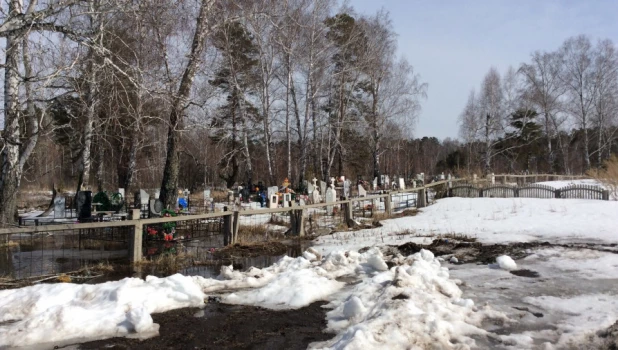 Вид на участок Игоря Губина. Черницкое кладбище.