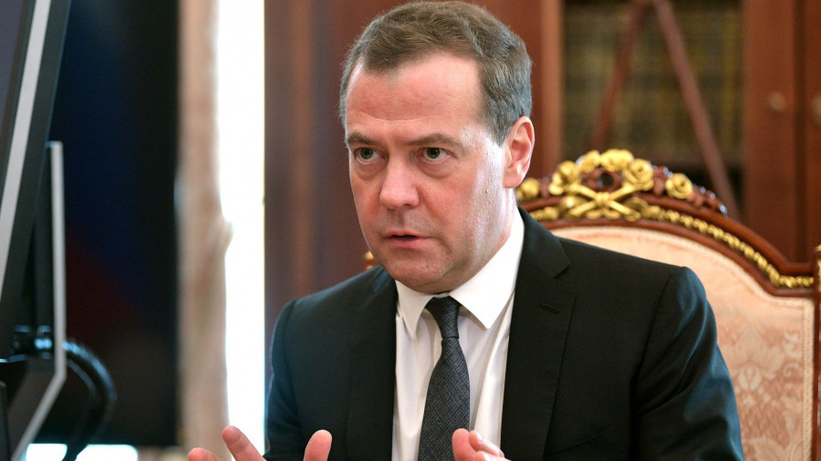 Председатель правительства РФ Дмитрий Медведев.