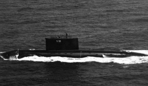Российская подводная лодка.