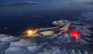 Дозаправка МиГ-31.