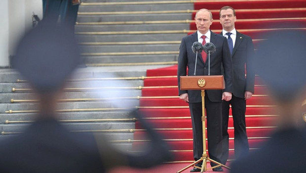 Церемония вступления Владимира Путина в должность президента РФ, 2012 год.