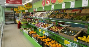 Продуктовый магазин "Пятерочка".
