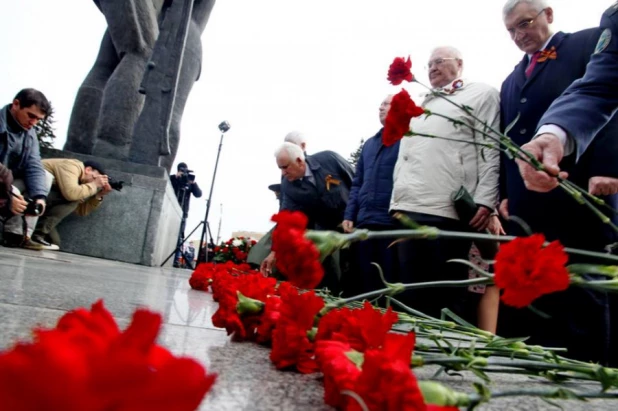 День Победы в Барнауле. 9 мая 2018 года.