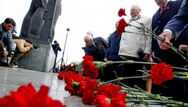 День Победы в Барнауле. 9 мая 2018 года.