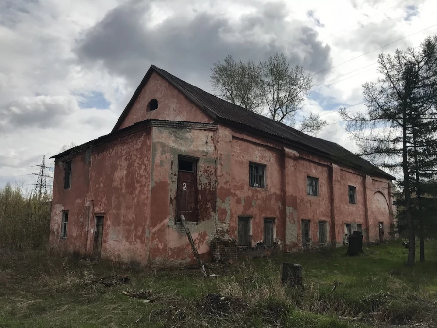 На территории бывшей спичечной фабрики (сереброплавильного завода), май 2018 года. Фото: altapress.ru.
