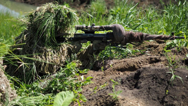 Снайперы из числа мобилизованных проходят подготовку в Сибири