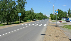 Ремонт дороги на улице Панфиловцев в Барнауле