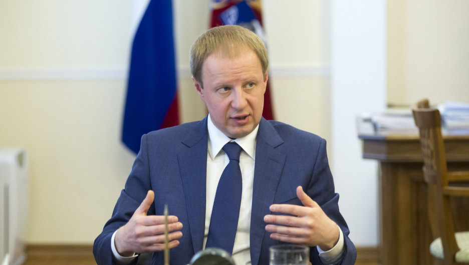 Губернатор Томенко обратился к алтайским депутатам