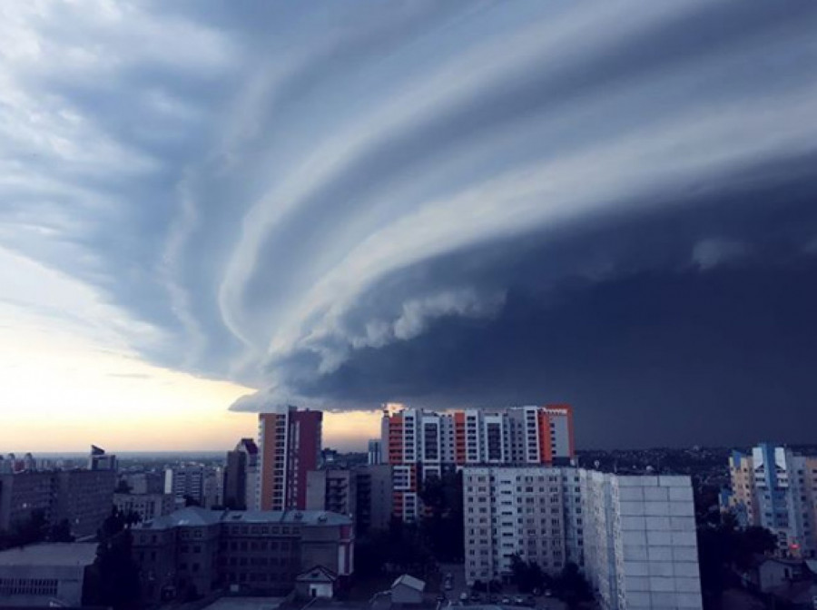 Шторм в Барнауле, 23 июня 2018.