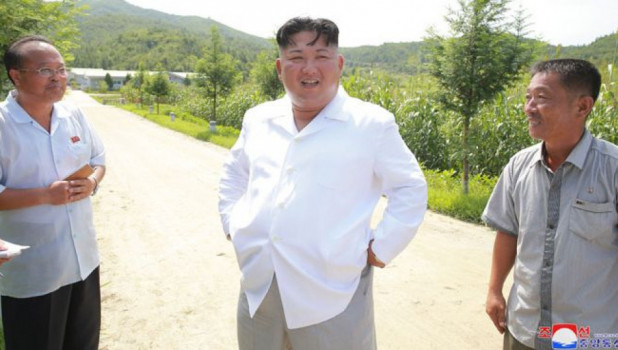 Лидер КНДР Ким Чен Ын.