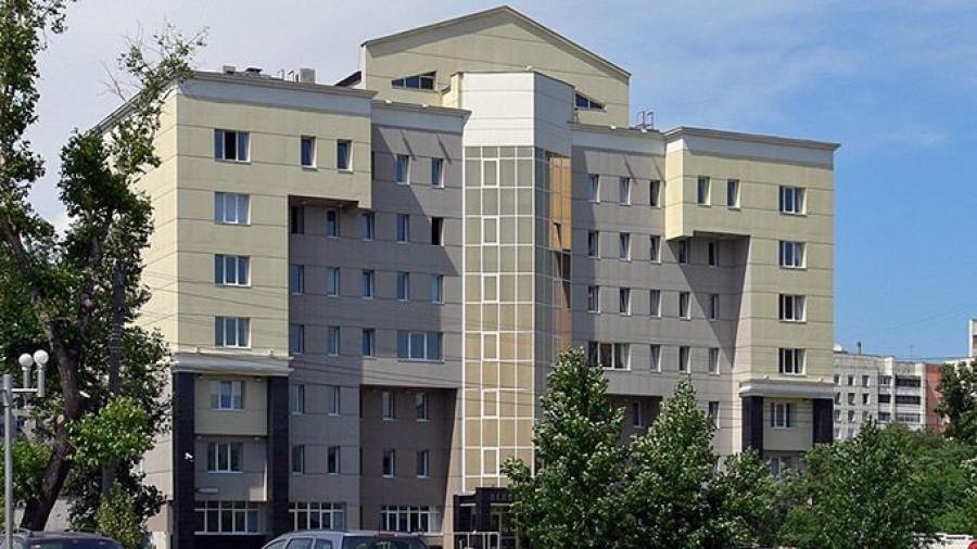 Здание Пенсионного фонда в Барнауле.