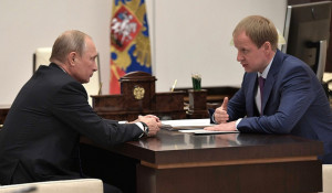 Владимир Путин встретился с Виктором Томенко.