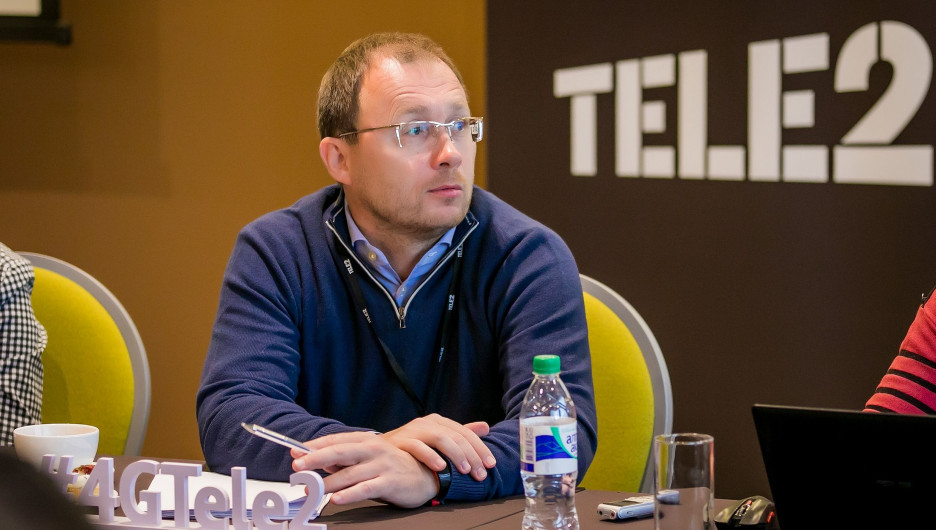 Гендиректор компании Tele2 Сергей Эмдин.