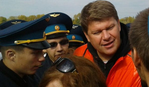 Дмитрий Губерниев в Барнауле.