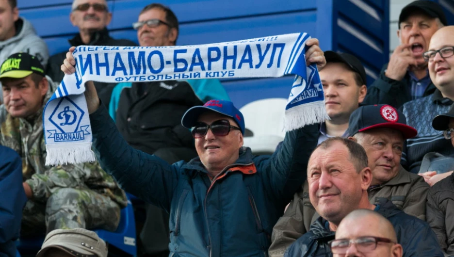 Кубковый матч "Динамо-Барнаул" против "Оренбург" 