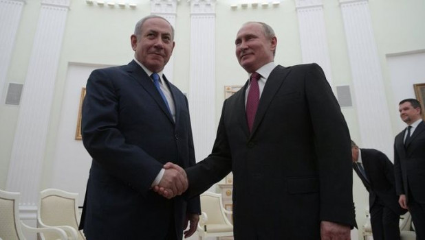 Владимир Путин и Биньямин Нетаньяху.