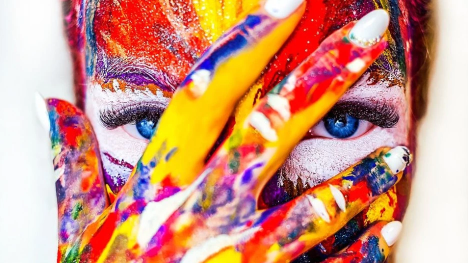 Краски. Лицо.