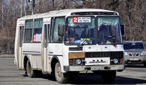 Автобус №2 в Барнауле