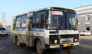 Автобус №2 в Барнауле