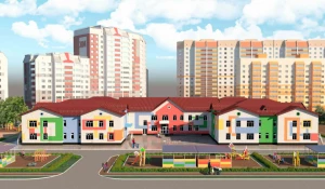 Детский сад (визуализация).