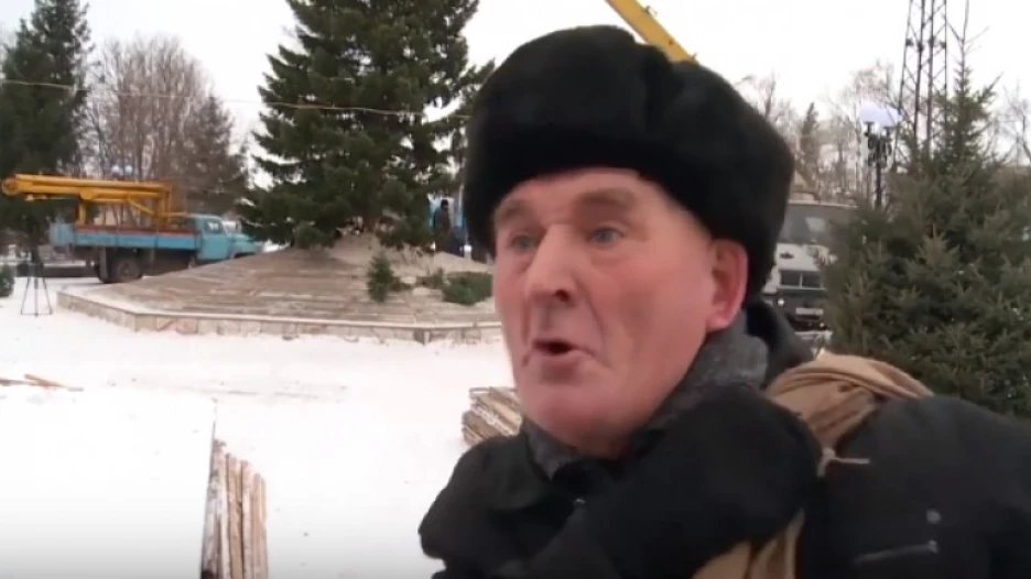 Пенсионер в Бийске.